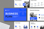 Modern And Minimal Business Plan, a Presentation Template by Mighty-Slide (Thumbnail 1 of 6)