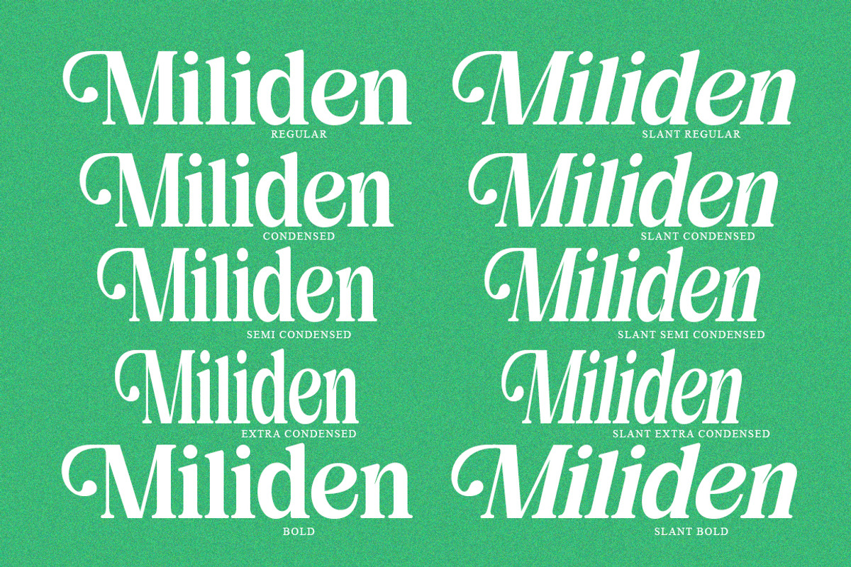 Glighen Eigthies | 10 Style Font, a Serif Font by IM Studio (Photo 5 of 10)