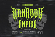 Violent Brave Brutalism Typeface, a Blackletter Font by alit design (Thumbnail 11 of 22)