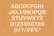 Turesco Display, a Font by Letterhend Studio (Thumbnail 9 of 9)