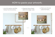 COUNTRY KITCHEN Wall&Frame Mockups, a Print Template by MyHomeMockups (Thumbnail 7 of 7)