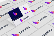Bunntu - B letter modern logo, a Branding & Logo Template by Logodesignpond (Thumbnail 4 of 4)