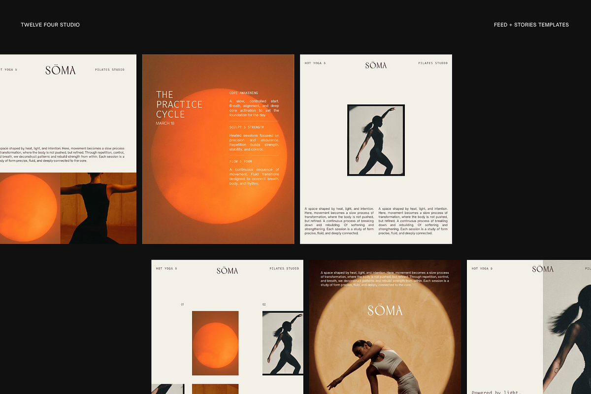 SOMA | Wellness Brands Templates, a Social Media Template by Twelve Four Studio (Photo 4 of 5)