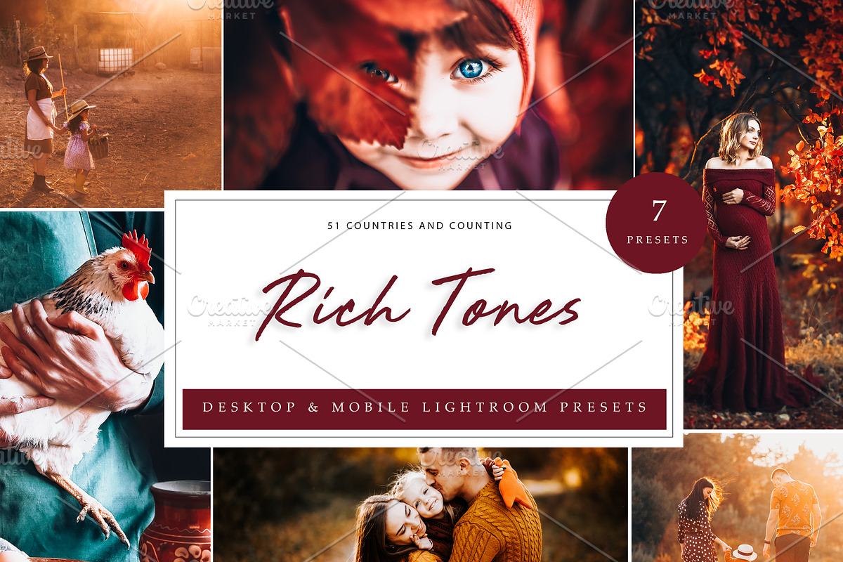 7 x Lightroom Presets, Rich Tones, an Action Add-On by Kzara Visual Concepts (Photo 1 of 8)