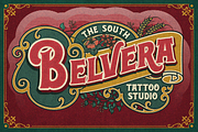 Rosvard - Vintage Layered Typeface, a Font by Bombastype (Thumbnail 7 of 8)
