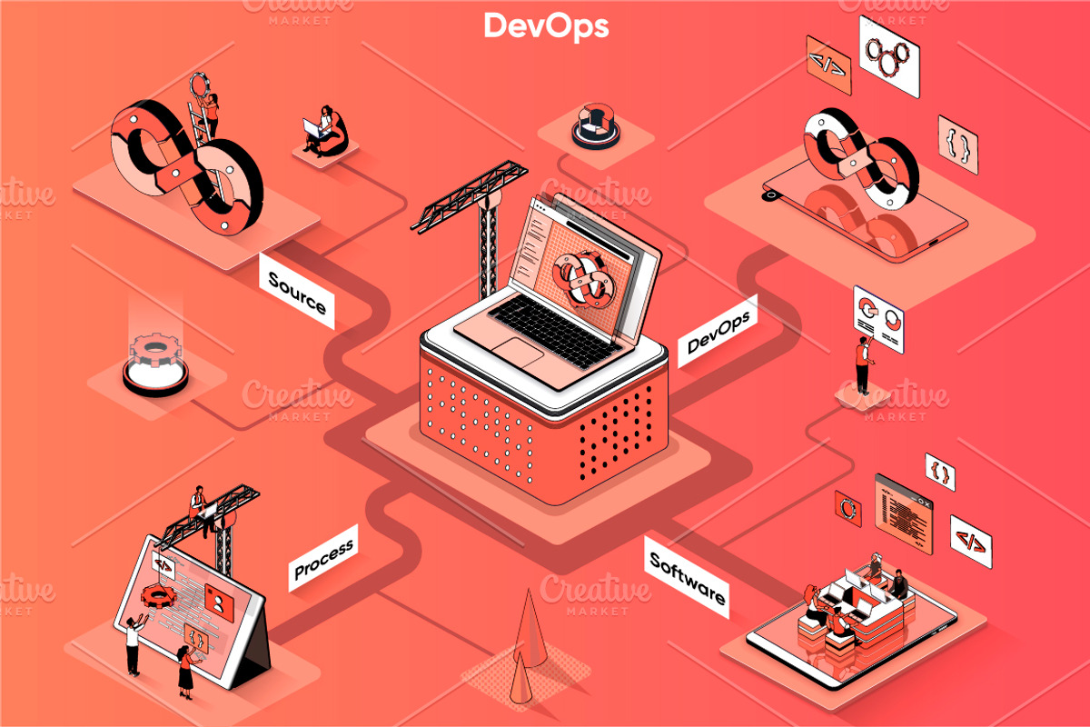Isometric 3D Vector Illustrations, a Templates & Theme by alexdndz (Photo 13 of 32)