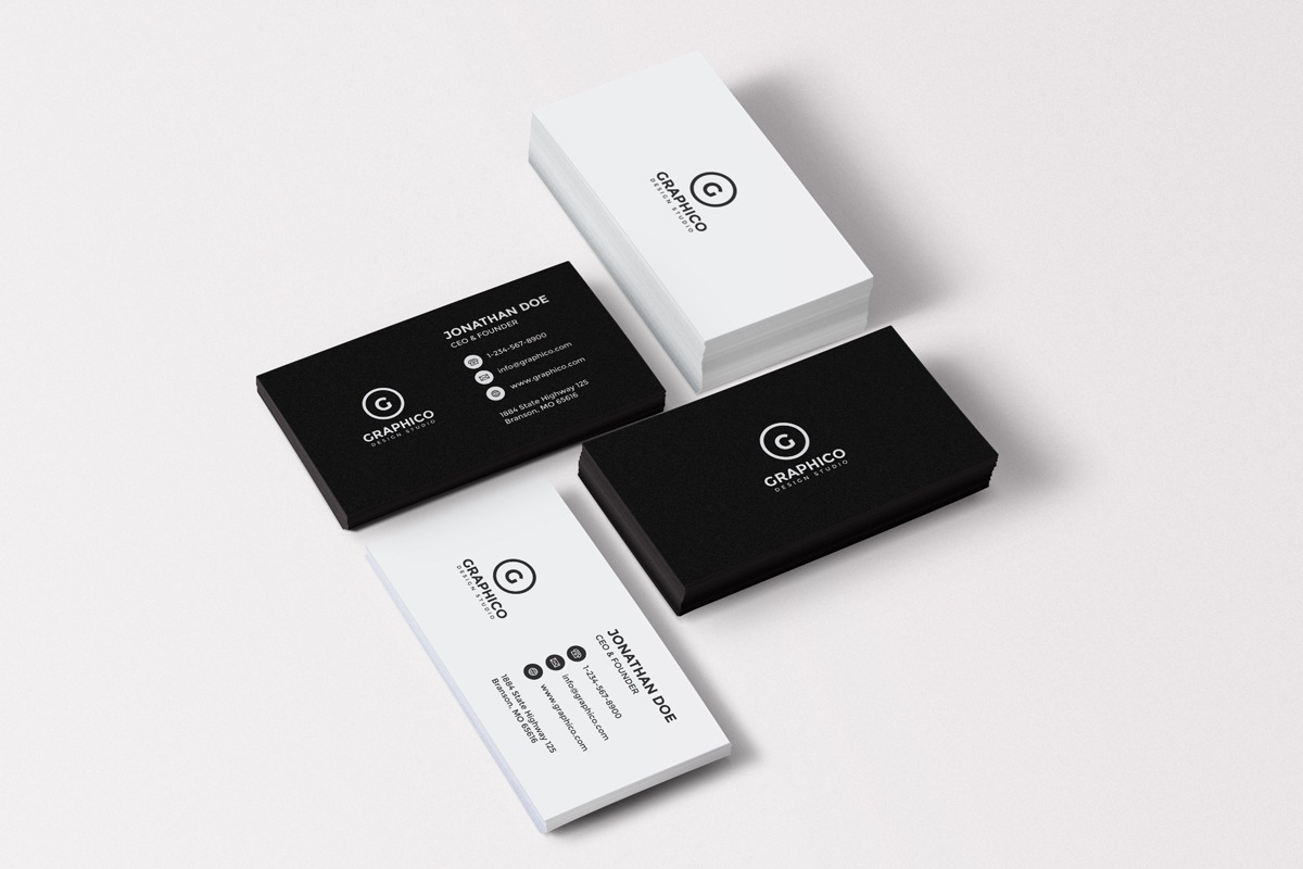 Simple Corporate Business Card - 38, a Business Card Template by ND Design (Photo 5 of 5)