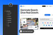 Optima - SEO Marketing Landing Page, a Landing Page Template by SLAB! Design (Thumbnail 2 of 4)