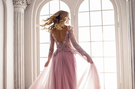 Woman spinning dress containing beautiful, young, and girl, a Beauty & Fashion Photo by SaulichPhoto