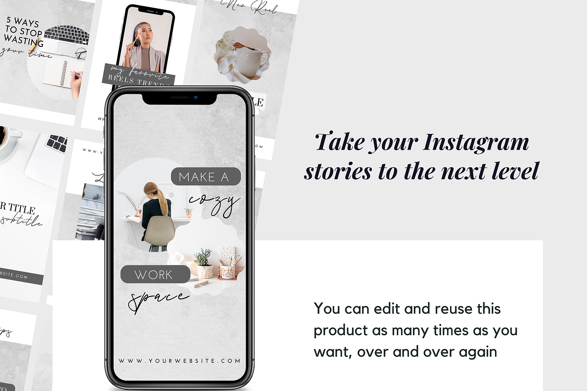 UGC INSTAGRAM REEL TEMPLATES FULLY E, a Social Media Template by design4social (Photo 5 of 7)