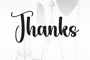 Photography | Script Font, a Handwritten Font by Scratchones (Thumbnail 9 of 9)