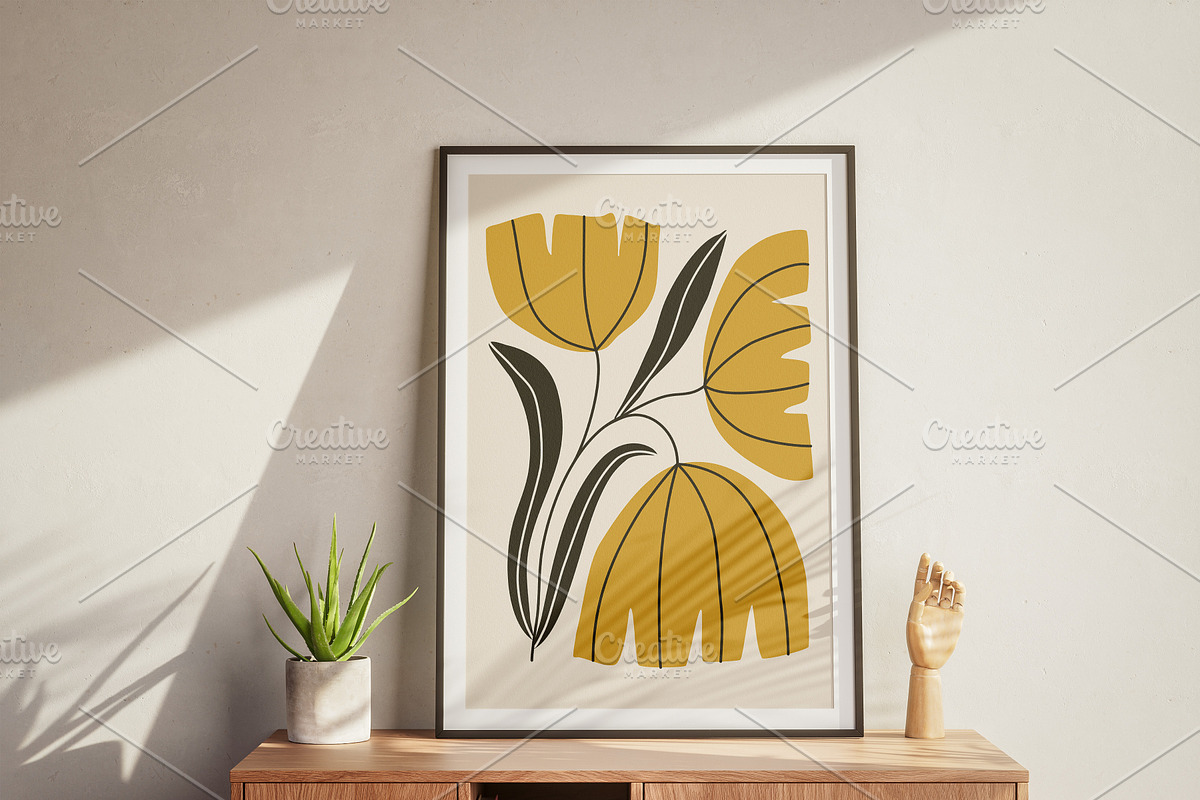 Abstract Botanical Gallery Wall Set, a Background Graphic by C Design Studio (Photo 12 of 21)