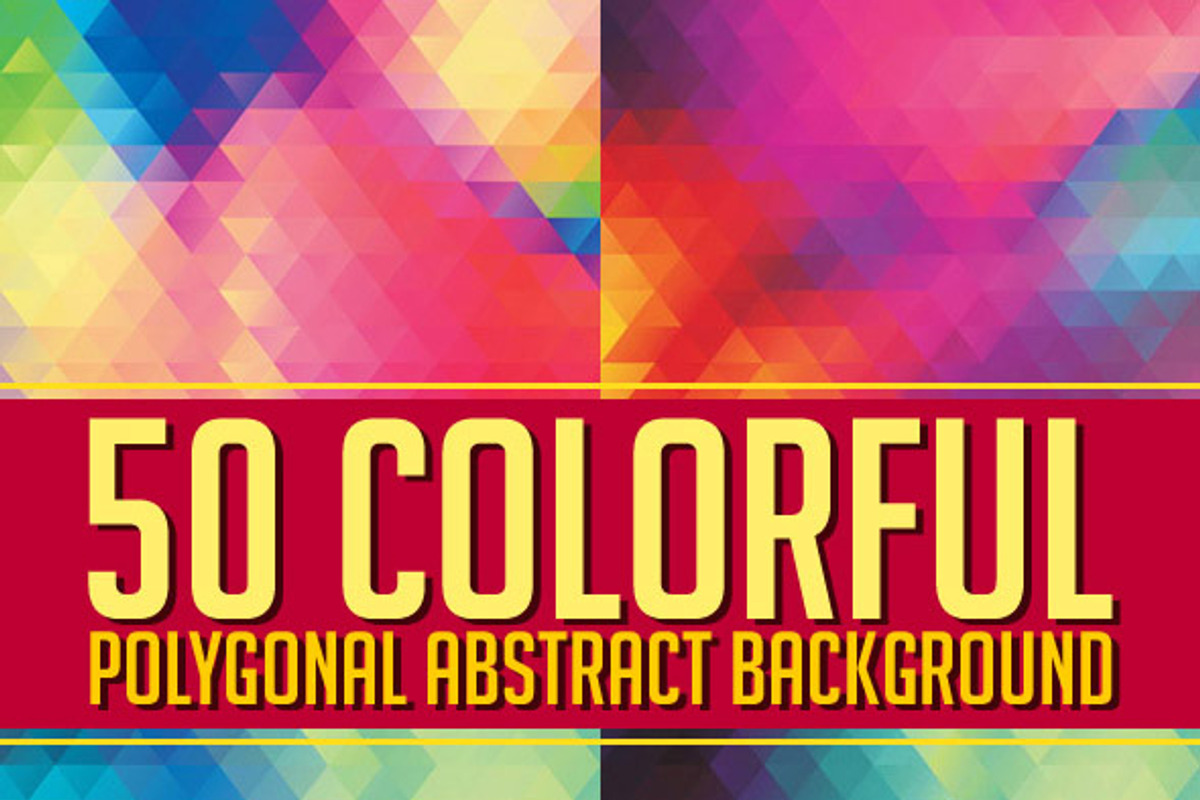 50 Colorfull Abstract Background, a Pattern Graphic by 611 Studio (Photo 1 of 3)
