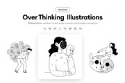 Animated Overthinking Illustrations, a Person Illustration by Vectors Market (Thumbnail 1 of 7)