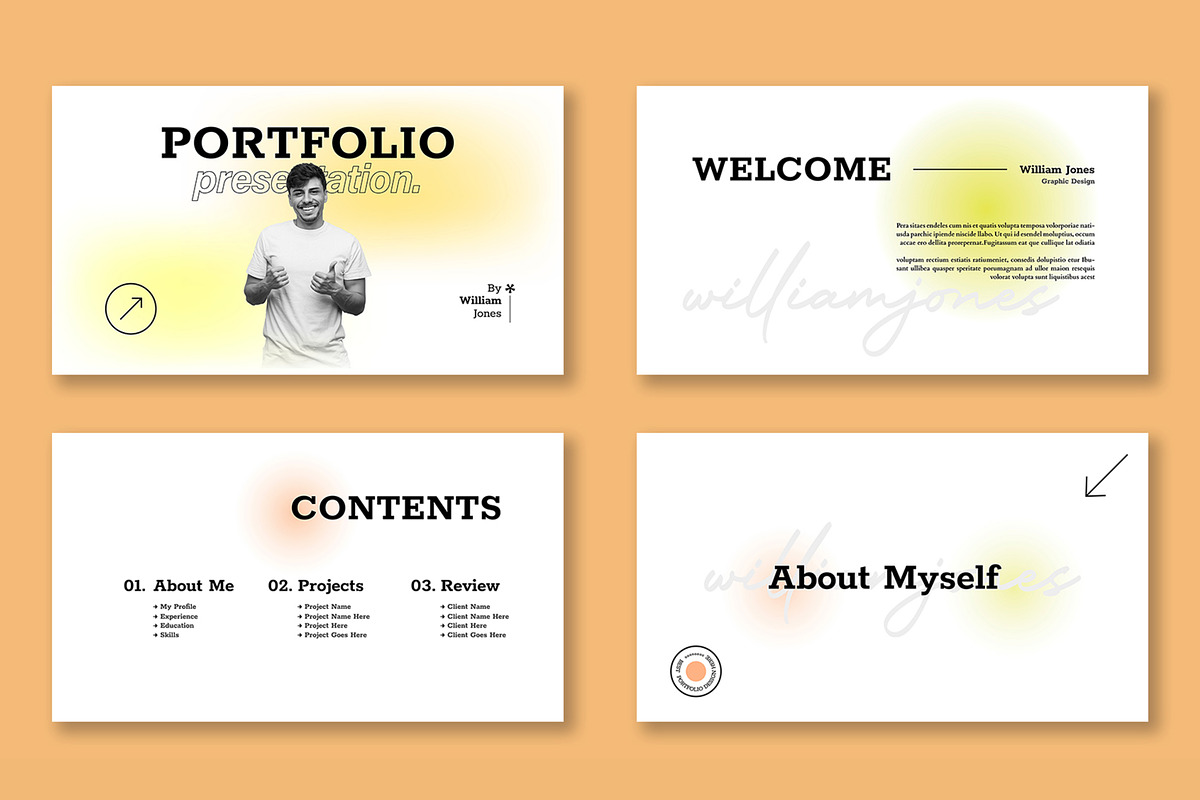 Minimal Portfolio Presentation, a Presentation Template by ContestDesign (Photo 2 of 6)