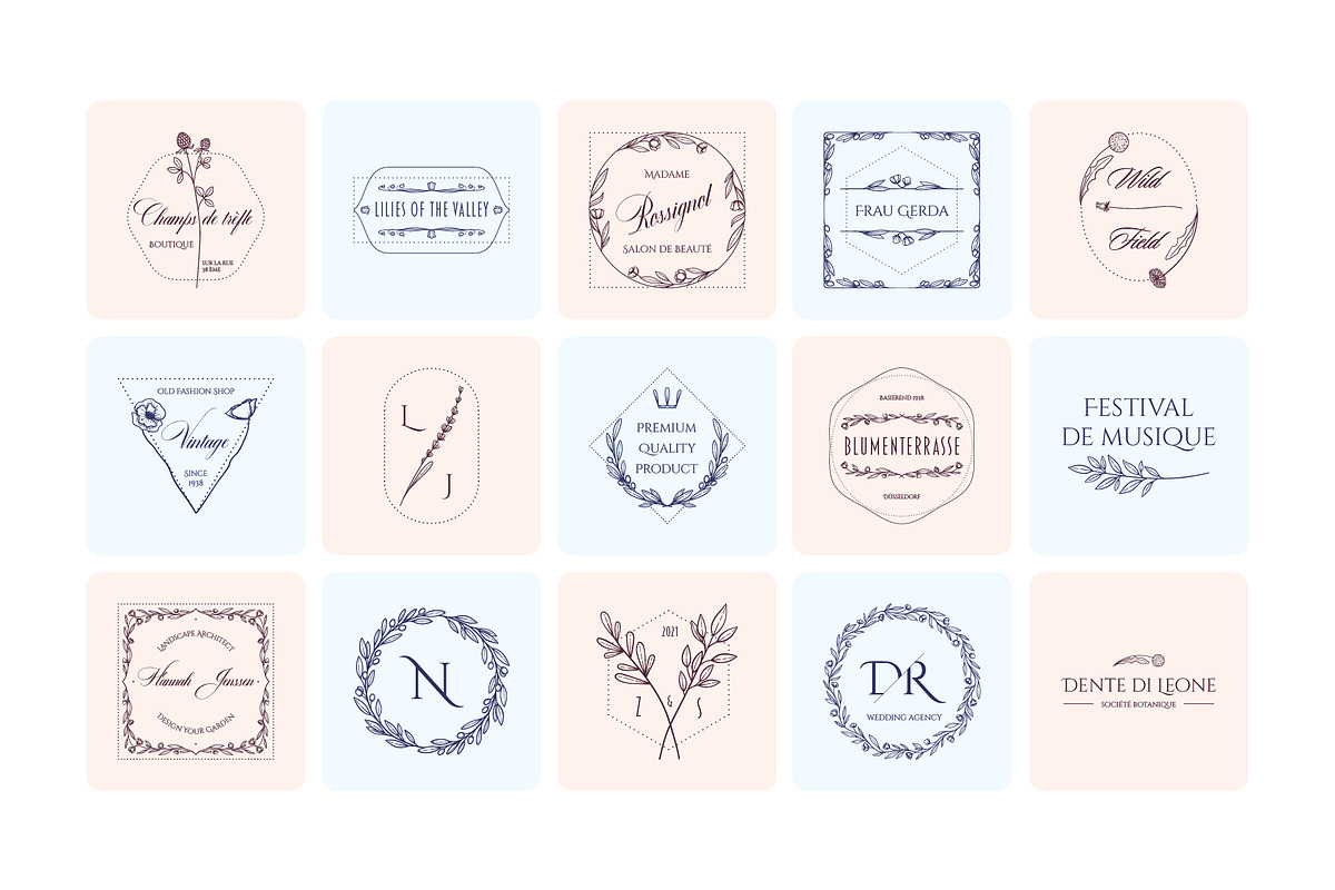 Plants and Flowers, a Branding & Logo Template by Genestro Shop (Photo 4 of 8)