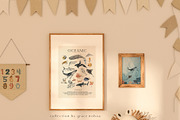 OCEAN Undersea Coral reef animals, an Animal Illustration by Grace Noboa Illustrations (Thumbnail 13 of 15)