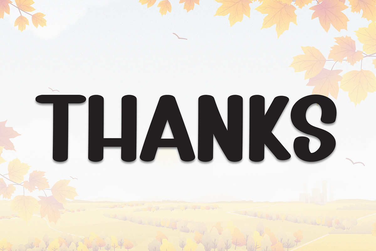 Autumn Cartoon | Script Font, a Script Font by Scratchones (Photo 8 of 8)
