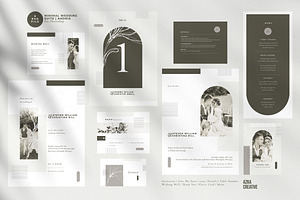 Minimal Wedding Suite - Andria, an Invitation Template by Azka Creative