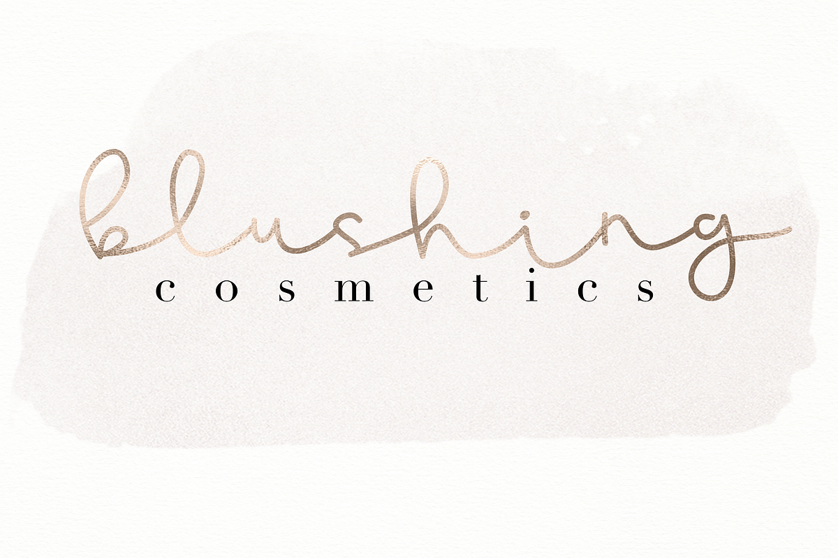 Blushed - Handwritten Script Font preview 4