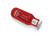 Juice Bottle Mockup Template Set, a Packaging Mockup by DesignRushMarket (Thumbnail 10 of 11)