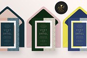Wedding Invitation - Vicky, an Invitation Template by Print The Love Boutique (Thumbnail 1 of 3)