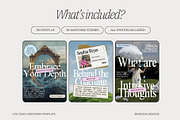 Life Coach Instagram Templates, a Social Media Template by ZenSocialDesigns (Thumbnail 3 of 9)