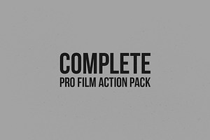 Complete Pro Film Action Pack