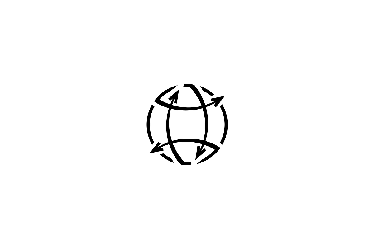 Minimalist Globe Arrow Logo, a Branding & Logo Template by Luxury Logos (Photo 3 of 4)