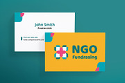 NGO Business Card, a Business Card Template by TemplatesNow! (Thumbnail 2 of 3)
