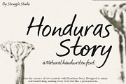 Honduras Story, a Handwritten Font by Struggle Studio (Thumbnail 1 of 10)