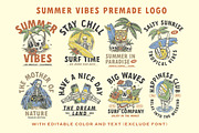 Summer Vibes Volume 01, a Seasonal Illustration by IronbirdCreative (Thumbnail 4 of 7)