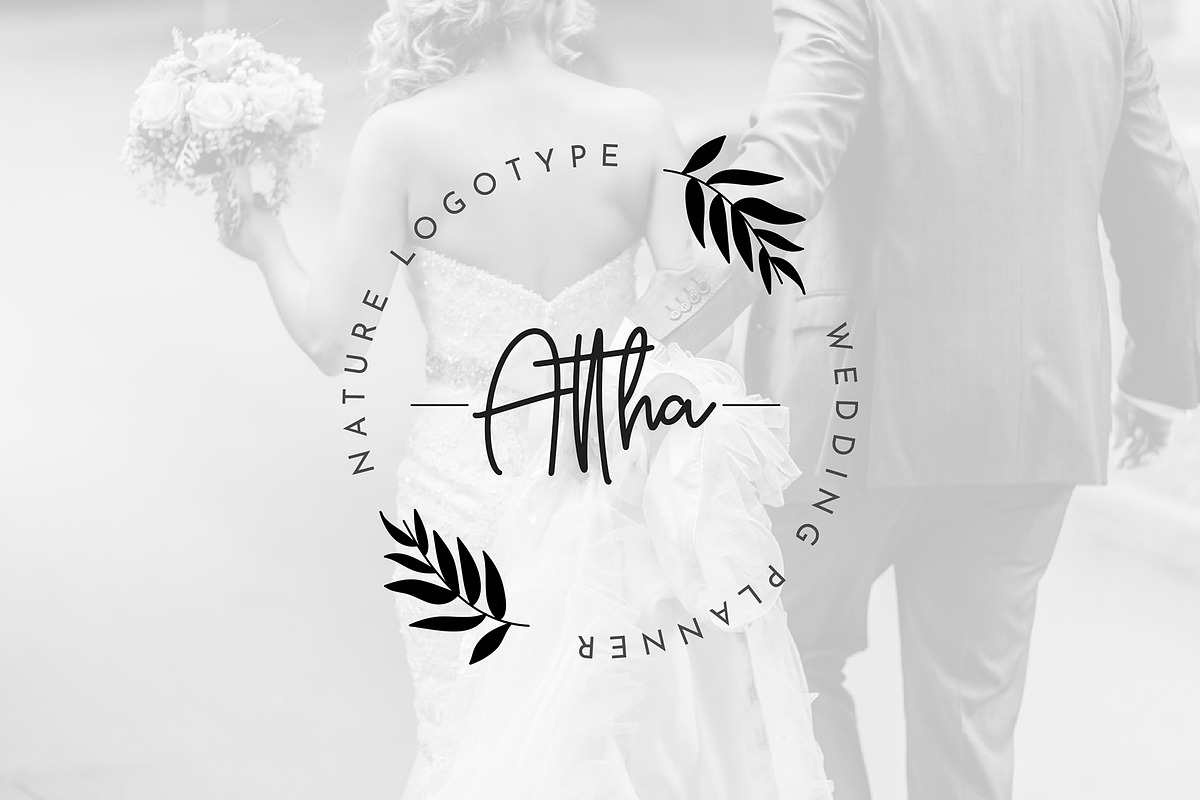 Autumn Fairy Signature Monoline Font preview 2