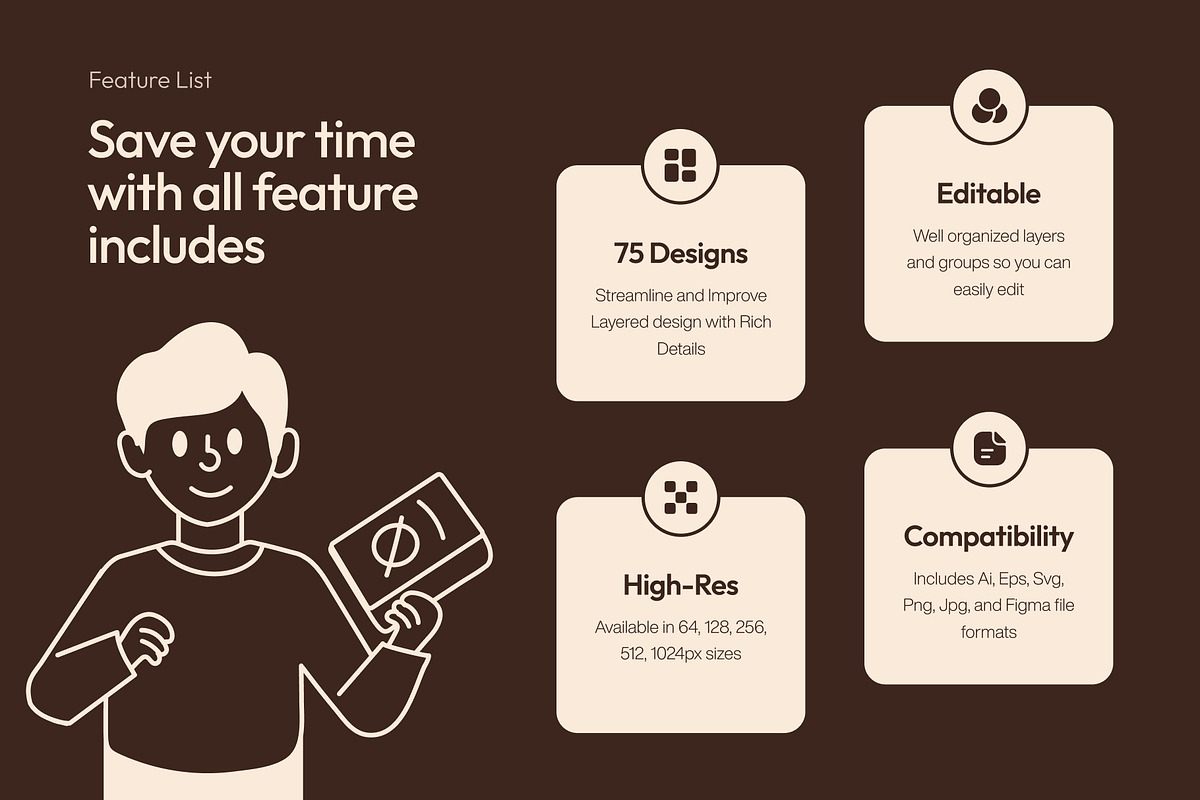 Library Drawing Illustration Set, an Outline Icon by Vectors Market (Photo 2 of 8)