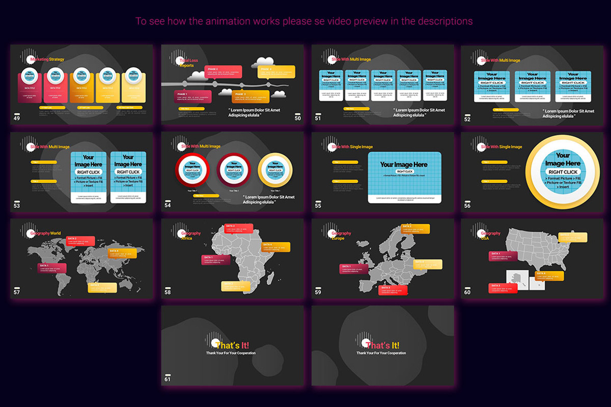 Animated PowerPoint Template, a Presentation Template by SCworkspace (Photo 24 of 25)