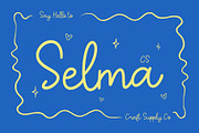CS Selma – Elegant Script Font, a Script Font by Craft Supply Co. (Thumbnail 1 of 8)