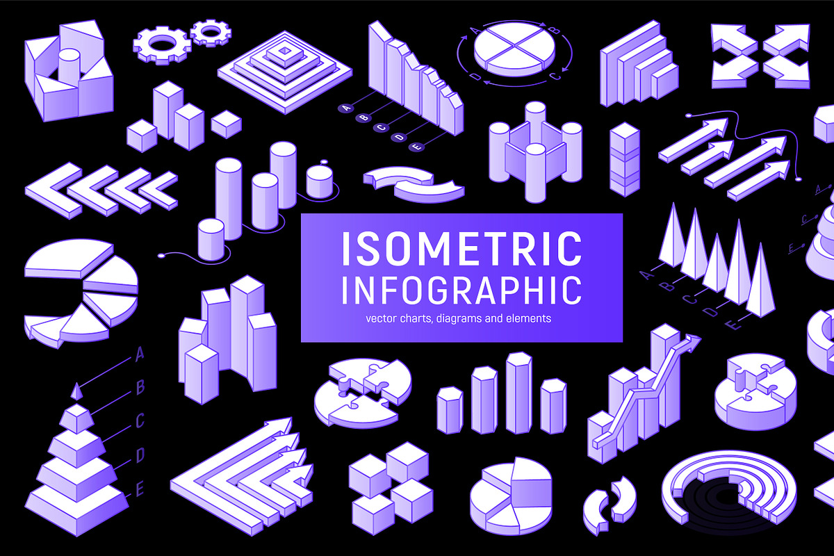 3D Vector Charts, Graphs & Diagram, a Technology Illustration by Abdulrehman58 (Photo 1 of 5)