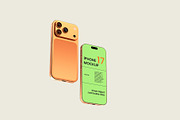 iPhone 17 Pro Mockup, an iPhone Mockup by Graphicbars (Thumbnail 11 of 12)