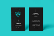 Chezare B. 8 Business Card Templates, a Business Card Template by le-genda (Thumbnail 7 of 9)