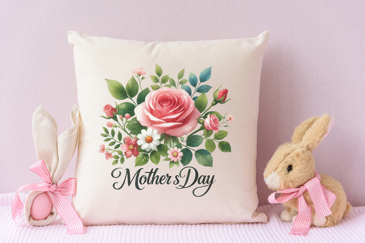 Mothers day sublimation clipart, an Illustration by RobertsArt (Photo 6 of 7)