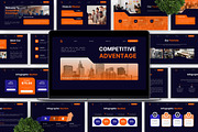 Competitive Advantage - Business Key, a Presentation Template by Deepslide Studio (Thumbnail 4 of 6)
