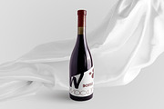 Wine Bottle Mock-Up Set in PSD, a Product Mockup by PSD Market (Thumbnail 6 of 8)
