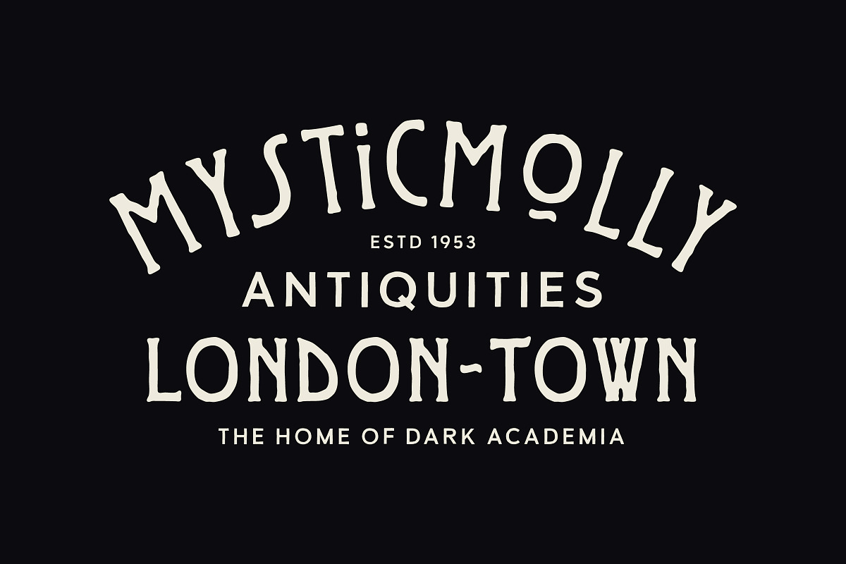 Emberline - A Witchy Display Font, a Handwritten Font by Tom Chalky (Photo 2 of 9)
