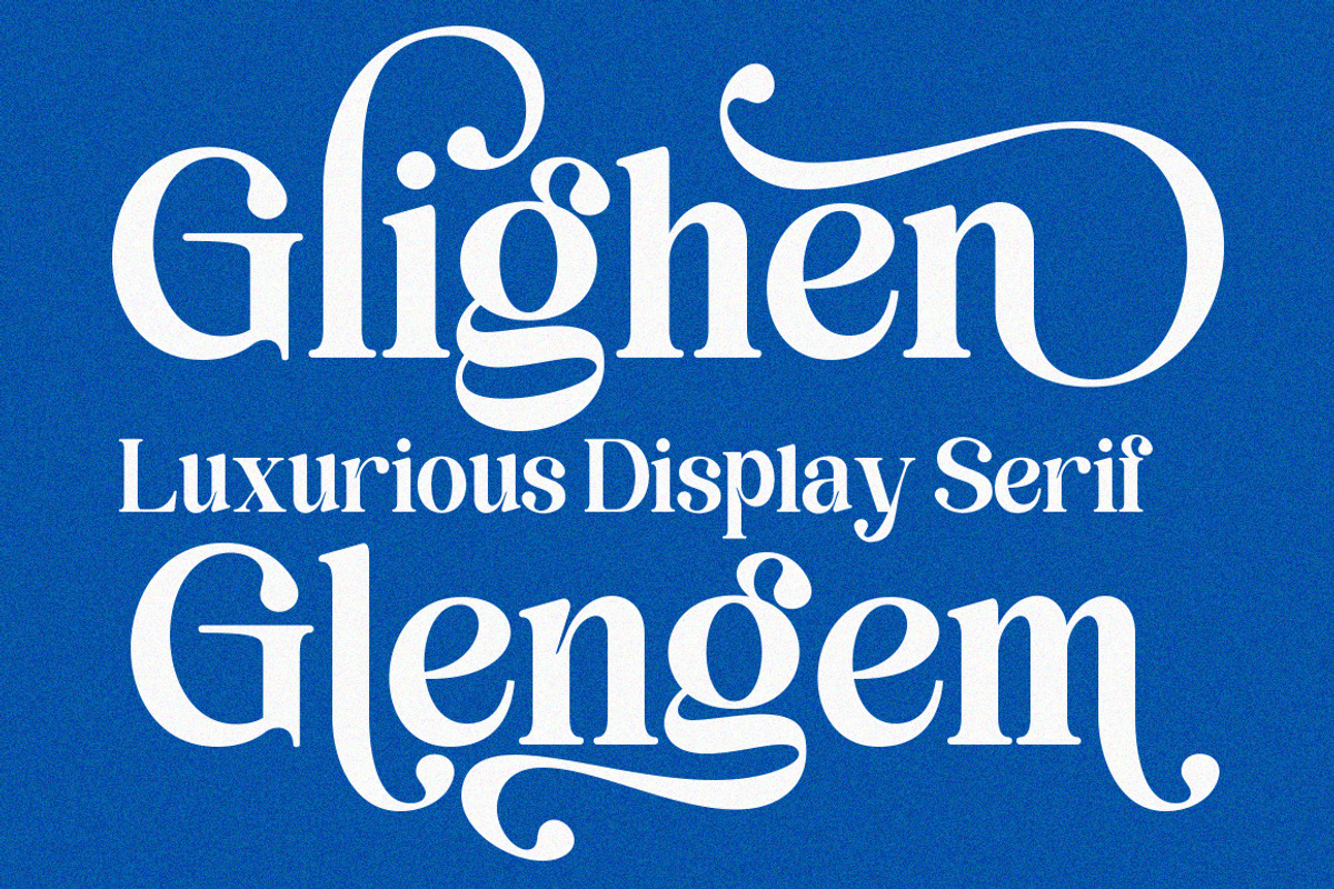 Glighen Eigthies | 10 Style Font, a Serif Font by IM Studio (Photo 9 of 10)