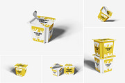 Yogurt Cup Mockup, a Product Mockup by Indah (Thumbnail 1 of 6)