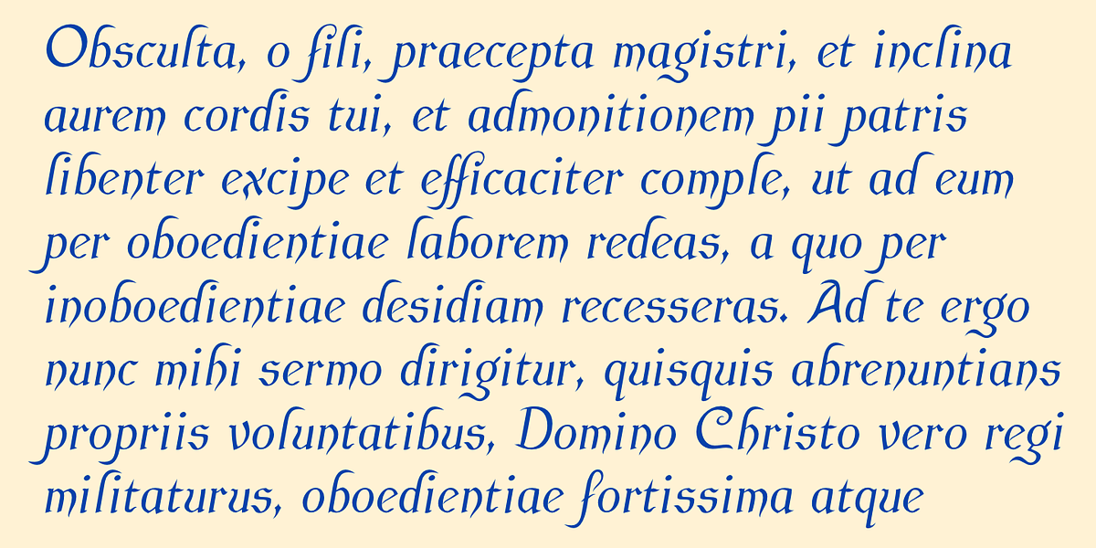 Cuthbert, a Font by Ingrimayne Type (Photo 5 of 7)