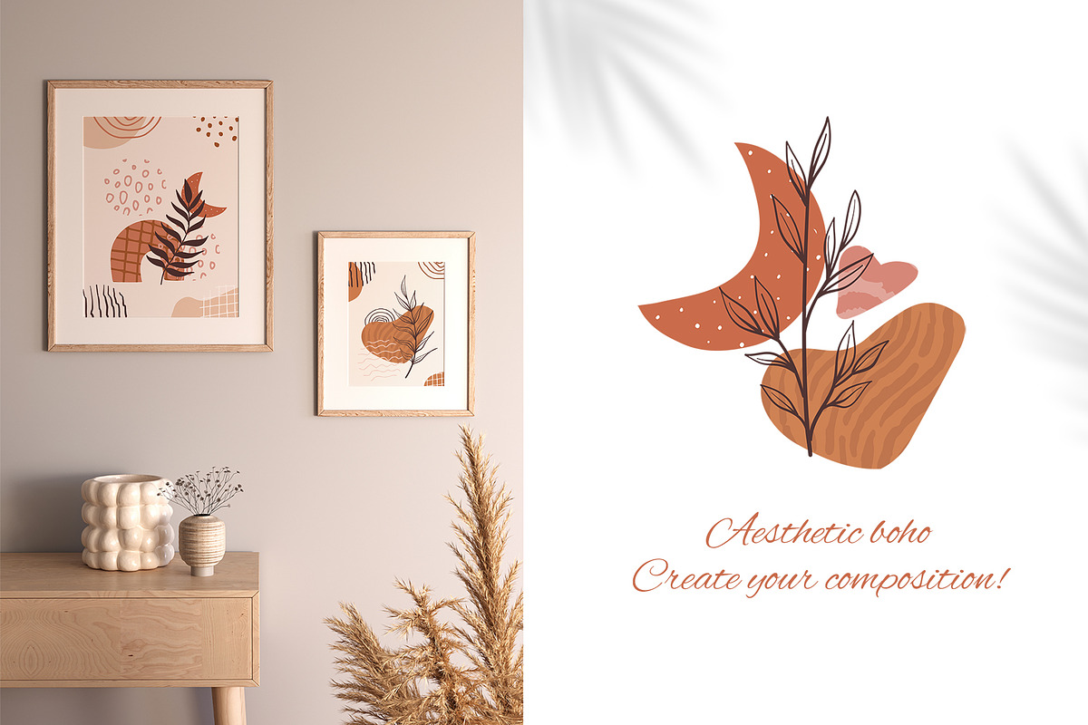 Minimalism boho art, a Background Graphic by roskque (Photo 2 of 19)