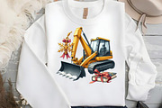 Construction Site Watercolor, an Illustration by DreamCafeArt (Thumbnail 5 of 7)