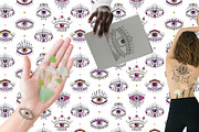 Eye of providence. Ink graphic set., a Decorative Illustration by Moonflora (Thumbnail 6 of 7)
