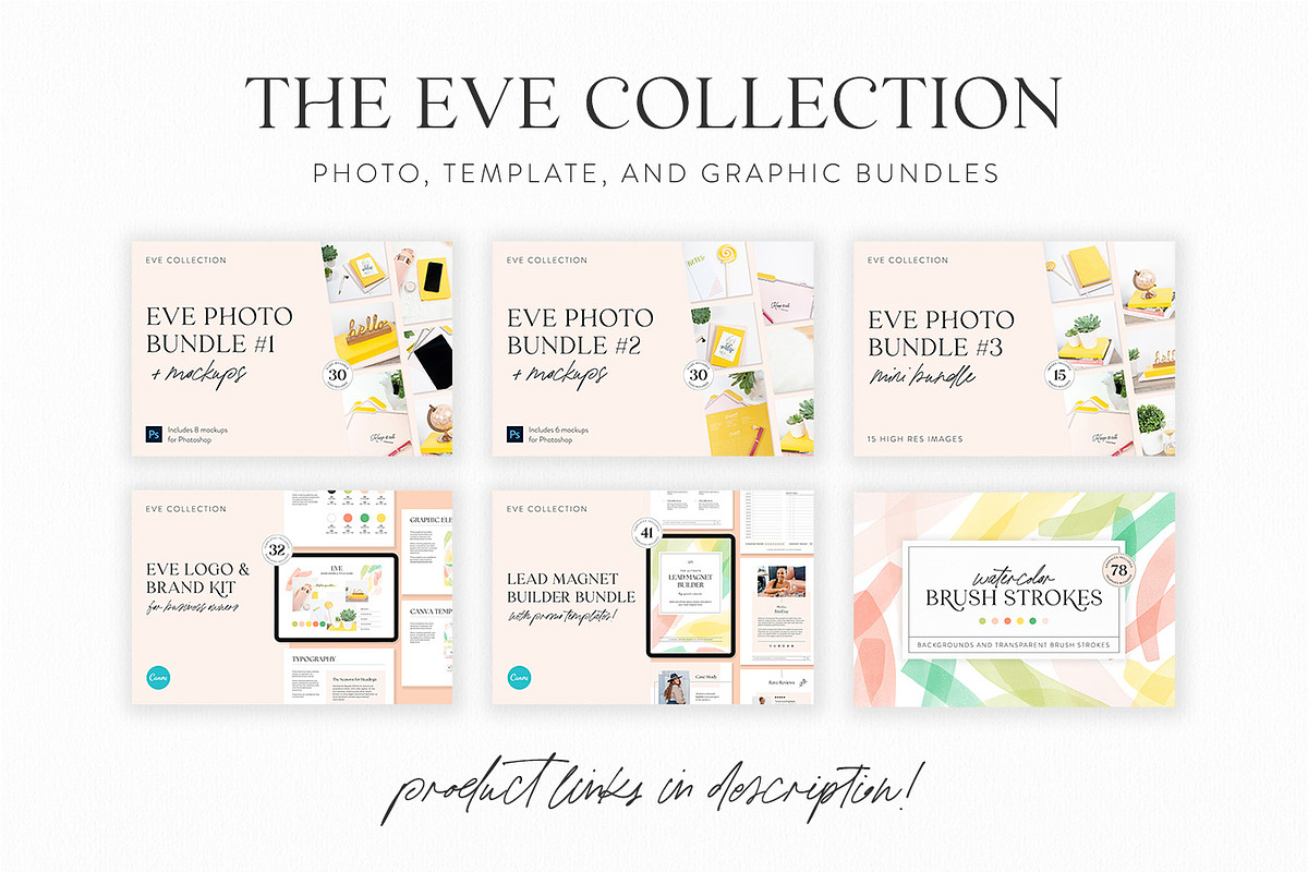 Eve Lead Magnet Builder Bundle, a Marketing Template by Jessica Rea (Photo 4 of 4)